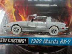 Johnny Lightning Import Heat White Lightning 1982 Mazda RX-7 & 1981 Datsun 280ZX