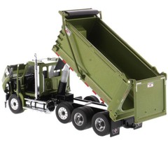 Diecast Masters Western Star Ox Body Dump Truck Olive Green 71086 1:50