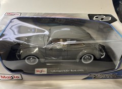 Maisto Special Edition 1:18 Volkswagen Käfer Beetle 1955 Gray Diecast