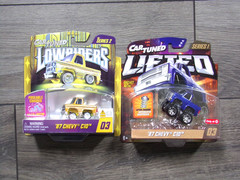 Car Tuned Lifted & Lowered 87 Chevy C10 Lot of 2 Free Shipping