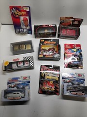 Vintage lot of 9 cars and one bike please see photos