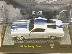 M2 Machines 1968 White Ford Mustang Custom 5.0 Coyote HS27 Limited Edition 5,500