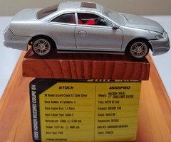 2002 X-Concepts Modifiers LLC 1:43 Scale 1999 Honda Accord EX Used 24 years old.