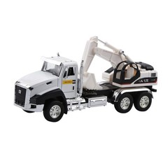 Excavator Truck Pull Back 1/50 Model Car Toy Kids Toy Vehicle Gift/Decoration