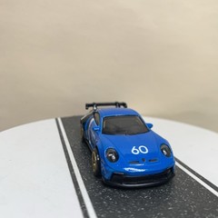 Hot Wheels Premium Speed Machines Porsche 911 GT3 Blue/Black #60 Livery 1:64 NM
