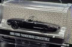 GREENLIGHT – Black Bandit – ’65 Ford Thunderbird Convertible (Series 27) 1:64
