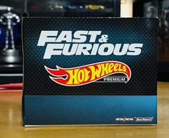 2020 Hot Wheels Premium Fast and Furious Diorama Real Riders 4 Model Set (GMH41)