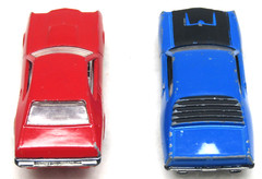 Ford Torino Hot Wheels Lot of 2 Blue 1970 Red 1972 Gran Sport 2010 Loose Mattel