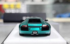 1:64 CL Dark Green Murcielago Hard Top Sports Model Diecast Resin Car