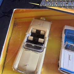Ertl 1/43 American Muscle Indy 500 Pace Cars – 3 Car Set Mercury Camaro Olds 442