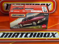 ’71 Porsche 914 95/125 Matchbox 2026 POWER GRABS JHR24 MBX Road Trip red