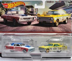 HOT WHEELS CAR CULTURE 2-PACK ’63 PLYMOUTH BELVEDERE 426 MAX WEDGE ’65 CORONET X
