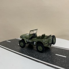 Greenlight Hollywood MASH 1942 Willys MB Jeep WWII Olive Drab Green 1:64 NM