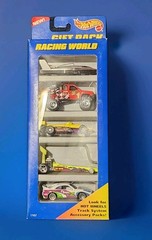 Hot Wheels F027 Racing World Gift Pack 5 Vehicles Of Various Types 17457