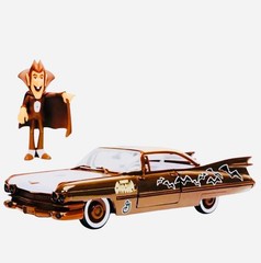 Jada 1:24 Count Chocula 1959 Cadillac Coupe DeVille w/ Figure