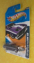 2012 Hot Wheels Super Treasure Hunt ’73 Ford Falcon XB w/ Protector