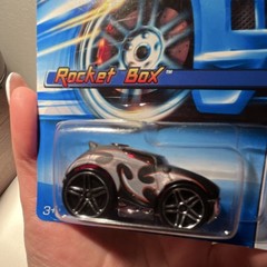 Hot Wheels Rocket Box 2005 1:64 Diecast Car Black/Silver/Red Unopened Box
