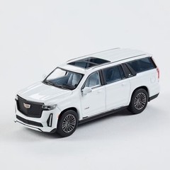 MSD 1/64 CADILLAC ESCALADE ESV Die Cast Truck -WHITE-