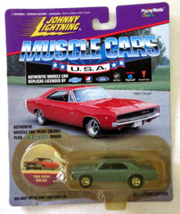 Johnny Lightning Muscle Cars USA – Collectors Edition – Blue 1966 Chevy Malibu