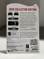 2026 Hot Wheels Collector Edition Black 1991 GMC Syclone Kroger Mail In 1:64