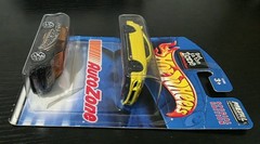 ☀️ 2002 Hot Wheels 2 Pack Autozone Honda Civic SI Yellow RaRe ☀️