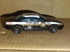 Loose Hot Wheels K9 Police car Make Unknown