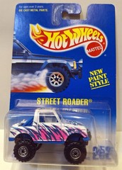 Hot Wheels White Street Roader #252 1991