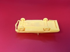 1/64 Scale 3D Printed 1973 Chevy Caprice Demo Derby Car For Diecast Diorama
