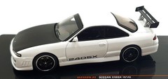 Ixo Models 1/43 Scale CLC552N.22 – 1997 Nissan 240SX (S14) – White/Black