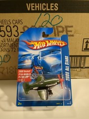 NEW 2008 Hot Wheels All Stars Mad Propz Olive Drab 054/196 Olive Green