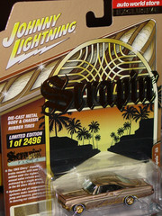 JOHNNY LIGHTNING 1965 CHEVY IMPALA SS CUSTOM LOWRIDER CAR -Bronze, MIP 1/2496
