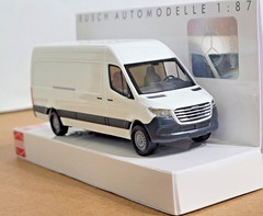Busch 52624 1/87 HO US Version Of The Mercedes Benz Sprinter Extended Van NIB