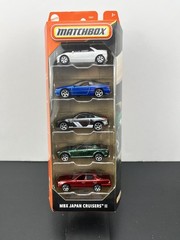 Matchbox 5 Pack MBX Japan Cruisers II Nissan 350Z Lexus LS400 Mazda RX-8 SVX