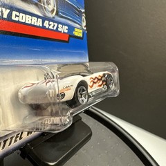 Hot Wheels 1998- Shelby Cobra 427 S/C in White, Ships in a Protector!!
