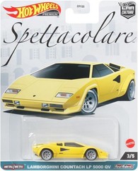 Yellow Lamborghini Countach LP 5000 QV Diecast by Hot Wheels – Collector’s Item