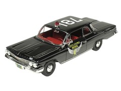 1961 CHEVROLET BISCAYNE OHIO HIGHWAY PATROL 1/43 BY GOLDVARG COLLECTION GC-097 A