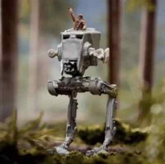 Mattel Creations Hot Wheels Star Wars Starships Select AT-ST SDCC Exclusive 2023