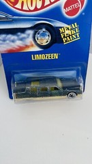 Hot Wheels Limozeen #0458 Metal Flake Turquoise/Gold Glitter 1:64 No 174 1991