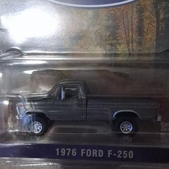 GreenLight 1976 Ford F-250 Gray 1:64 Diecast Pickup, Midwest Diecast RAW CHASE