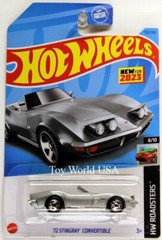 2023 Hot Wheels #132 HW Roadsters ’72 Stingray Convertible Silver