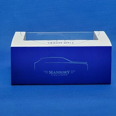 Time Model Rolls Royce Cullinan 1/64 Diecast Mansory in Blue and Silver 64-057