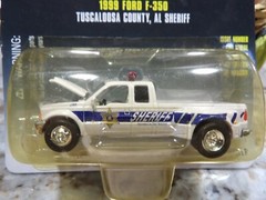 TUSCALOSSA COUNTY, AL 1999 FORD F-350 RACING CHAMPIONS POLICE U.S.A 1:67