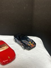 Hot Wheels Lot X3 Ferrari 550 Maranello First Editions Red Flames Black Green