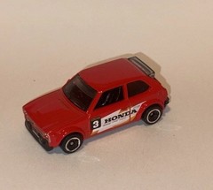 HOT WHEELS Loose ’73 Honda Civic Custom (Red Version)