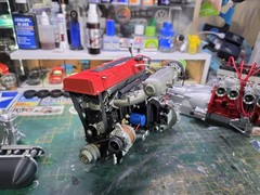 1/4 Scale 3D PRINTED Honda B16 Engine And Gearbox For DESK DISPLAY Or GIFT KIT
