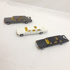MAJORETTE # 339 CADILLAC STRETCH LIMOUSINE FRANCE 1:58 LOOSE Lot of 3 VGC