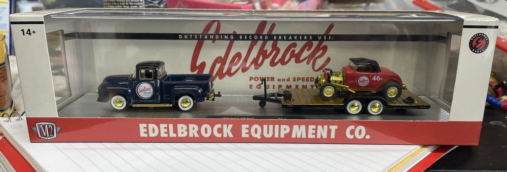2023 M2 CHASE EDELBROCK EQUIPMENT CO. 1956 FORD F-100 & 1932 FORD ROADSTER