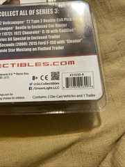 Greenlight 1:64 Hollywood Hitch & Tow Gremlins 72 Volkswagen Beetle #8006