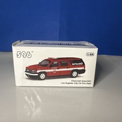 596 1:64 Chevrolet Suburban Los Angeles Fire Department EMS