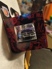 M2 Machines Purple 1953 Ford Crestline Victoria With Side Pipes R88 Speed Shop
